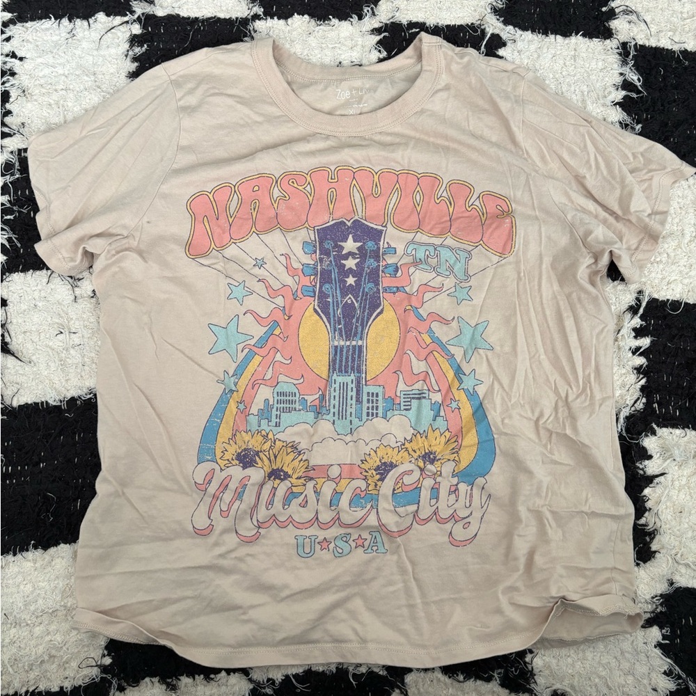 nashville graphic tee